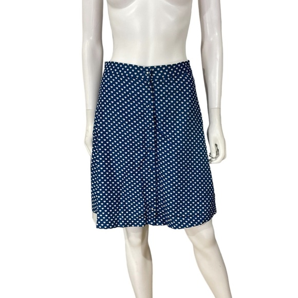 A-Line skirt Navy Blue with White Cherry 🍒 - Picture 3 of 9